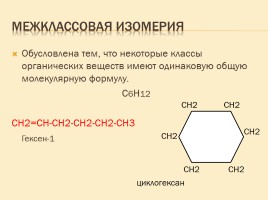 Изомерия органических соединений, слайд 7