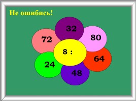 Урок математики 3 класс «Умножение восьми и на 8, соответствующие случаи деления», слайд 14