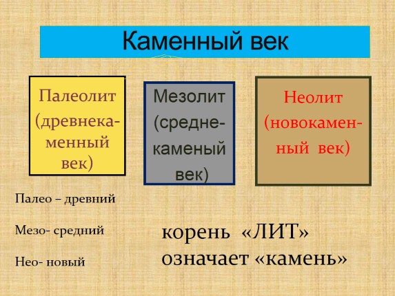 Палеолит Презентация 10 Класс