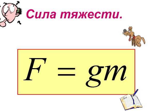 Презентация «Сила тяжести»