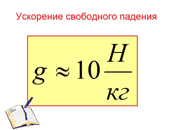 Презентация «Сила тяжести»