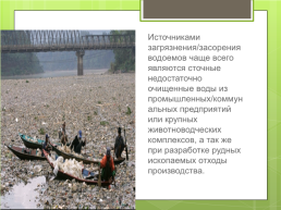 Загрязнение окружающей среды и водоемов, слайд 9
