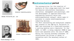 The history of computing technology, слайд 6