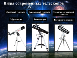 Современные наземные оптические телескопы, слайд 5
