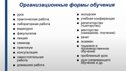 Формы организации обучения, слайд 30