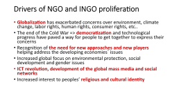 Lecture 4 international organizations: forums and clubs, international non-governmental organizations (ingos), слайд 22