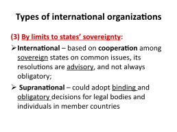 Lecture 1 introduction to international organizations, слайд 22