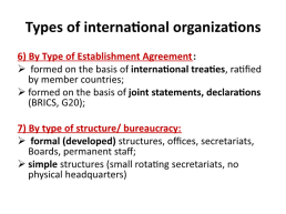 Lecture 1 introduction to international organizations, слайд 25