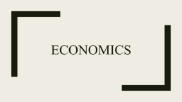 Economics, слайд 1