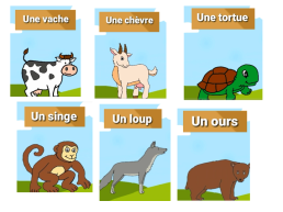 Урок французского языка в 5-м классе по теме Животные, слайд 3