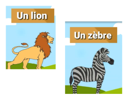 Урок французского языка в 5-м классе по теме Животные, слайд 4