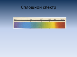 «Происхождение линейчатых спектров. Спектры излучения и поглощения», слайд 10