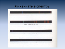«Происхождение линейчатых спектров. Спектры излучения и поглощения», слайд 8