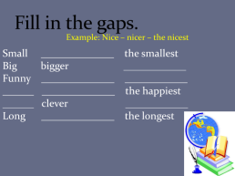 Adjectives degrees of comparison, слайд 6
