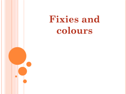 Fixies and colours, слайд 1