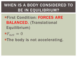 Equilibrium. State of balance, слайд 2