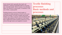 Textile industry. Sapko maria litvin victoria, слайд 23