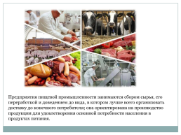 Пищевая промышленность, слайд 9