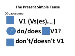 Present simple vs present continuous, слайд 2