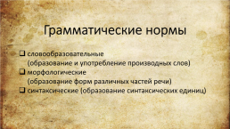 Грамматические нормы русского языка, слайд 3