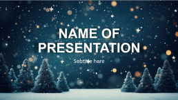 Name of presentation. Subtitle here, слайд 1