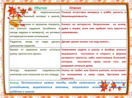 Проблемы адаптации первоклассников в школе, слайд 15