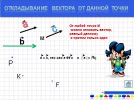 Понятие вектора, равенство векторов, слайд 13