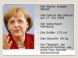 Angela Merkel, слайд 1