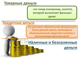 Причины возникновения, виды и функции денег, слайд 22