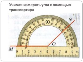 Виды углов - Измерение углов, слайд 7