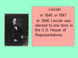 Abraham Lincoln, слайд 12