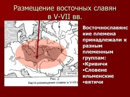 Происхождение, расселение, быт, общественный строй Восточных славян, слайд 6