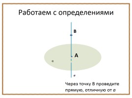Угол между прямой и плоскостью, слайд 4