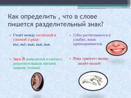 Русский язык 1 класс «Знакомство с разделительной функцией мягкого знака», слайд 13
