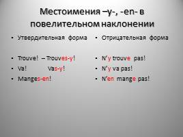 Спряжение глаголов повелительного наклонения