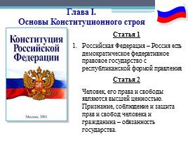 Конституция РФ – основной закон страны, слайд 18