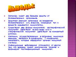 Борьба организма с инфекцией - Иммунитет, слайд 13