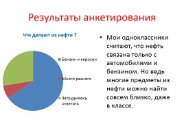 Исследования «Так вот ты какая, Тюменская нефть!», слайд 36