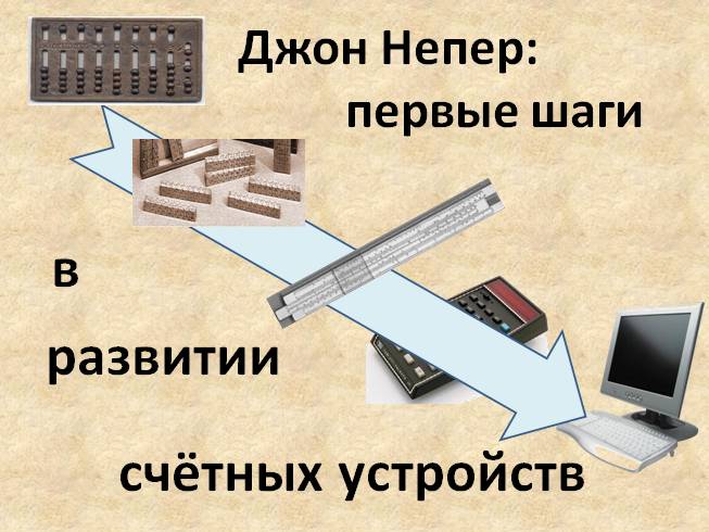 Джон Неппер - первые шаги в развитии счётных устройств