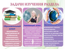 Методическая разработка раздела 8 класс «Население России», слайд 4