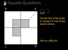 Введение определения «квадрат» как прямоугольника с равными сторонами (Geometrical shapes - Introduction of definition of square), слайд 17