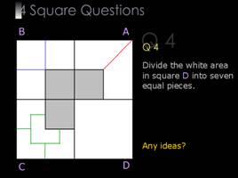 Введение определения «квадрат» как прямоугольника с равными сторонами (Geometrical shapes - Introduction of definition of square), слайд 23