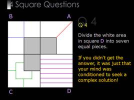 Введение определения «квадрат» как прямоугольника с равными сторонами (Geometrical shapes - Introduction of definition of square), слайд 25