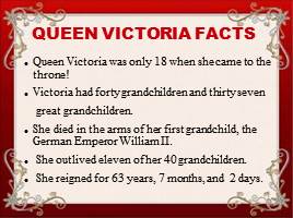 Queen Victoria, слайд 9