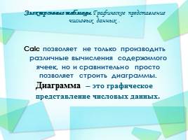 Графическое представление данных в таблицах, слайд 4