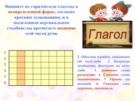 Кроссворды по русскому языку «Морфология», слайд 24