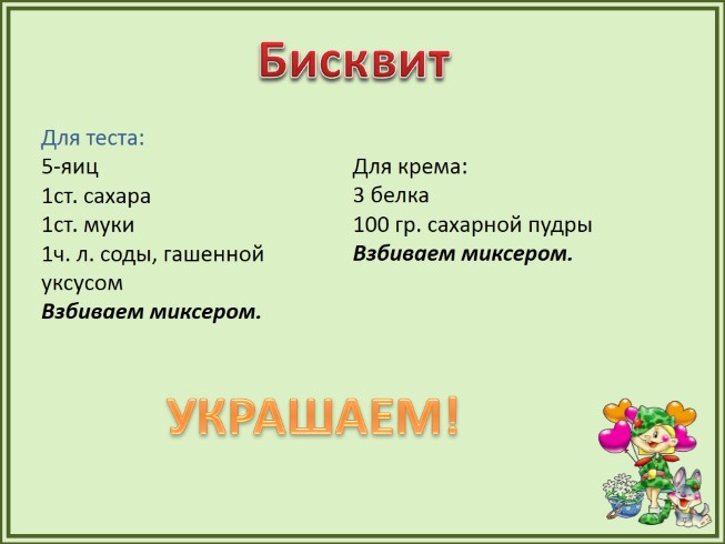 Проект сладкий стол 7 класс по технологии презентация