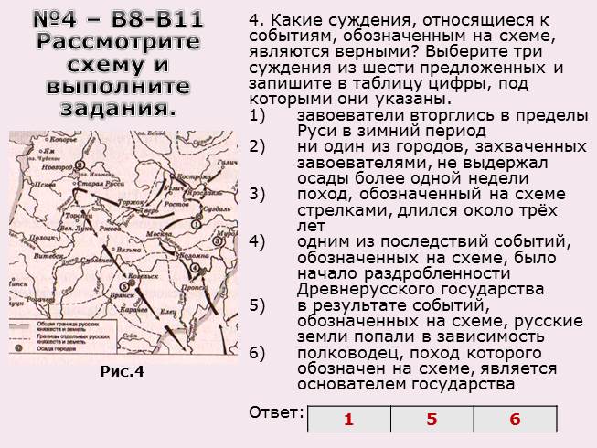 После событий обозначенных на схеме стрелками монголы двинулись на рязань