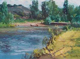 Река Дон в пейзажной живописи донских художников, слайд 28