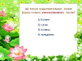 Тест по русскому языку в 5 классе «Имя существительное», слайд 12